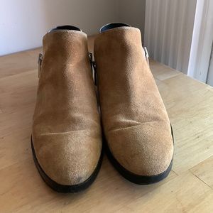 3.1 Phillip Lim Alexa Ankle booties in Oak Suede 37.5